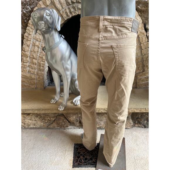 Adriano Goldschmied Matchbox Slim Straight Tan Pants Men’s Size 38 - Picture 1 of 6